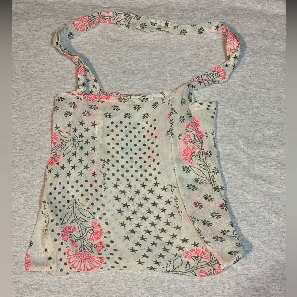 Free People‎ Linen Tote Bag 🌸